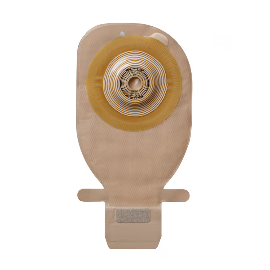 Assura®, Système 1 pièce, Sac vidable avec Easiclose™, Maxi (28cm), Précoupé (21mm), Convexité profonde, Transparent Coloplast #14163