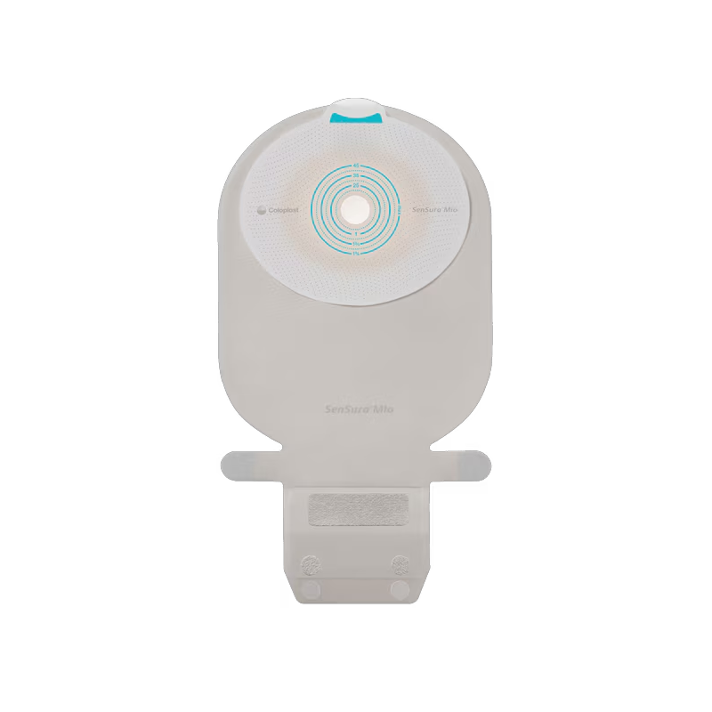 SenSura® Mio, Système 1 pièce, Sac post-opératoire (680ml), À découper (10-70mm), Transparent, Stérile Coloplast #18680