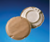 Assura®, Couvre-stomie Sac d'urostomie, (100ml), Mini, Opaque, (40mm) Vert