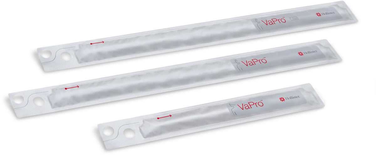 CATHÉTHERS INTERMITTENTS HYDROPHILES VAPRO STANDARD DROIT 12FR 40CM HOLLISTER #72124