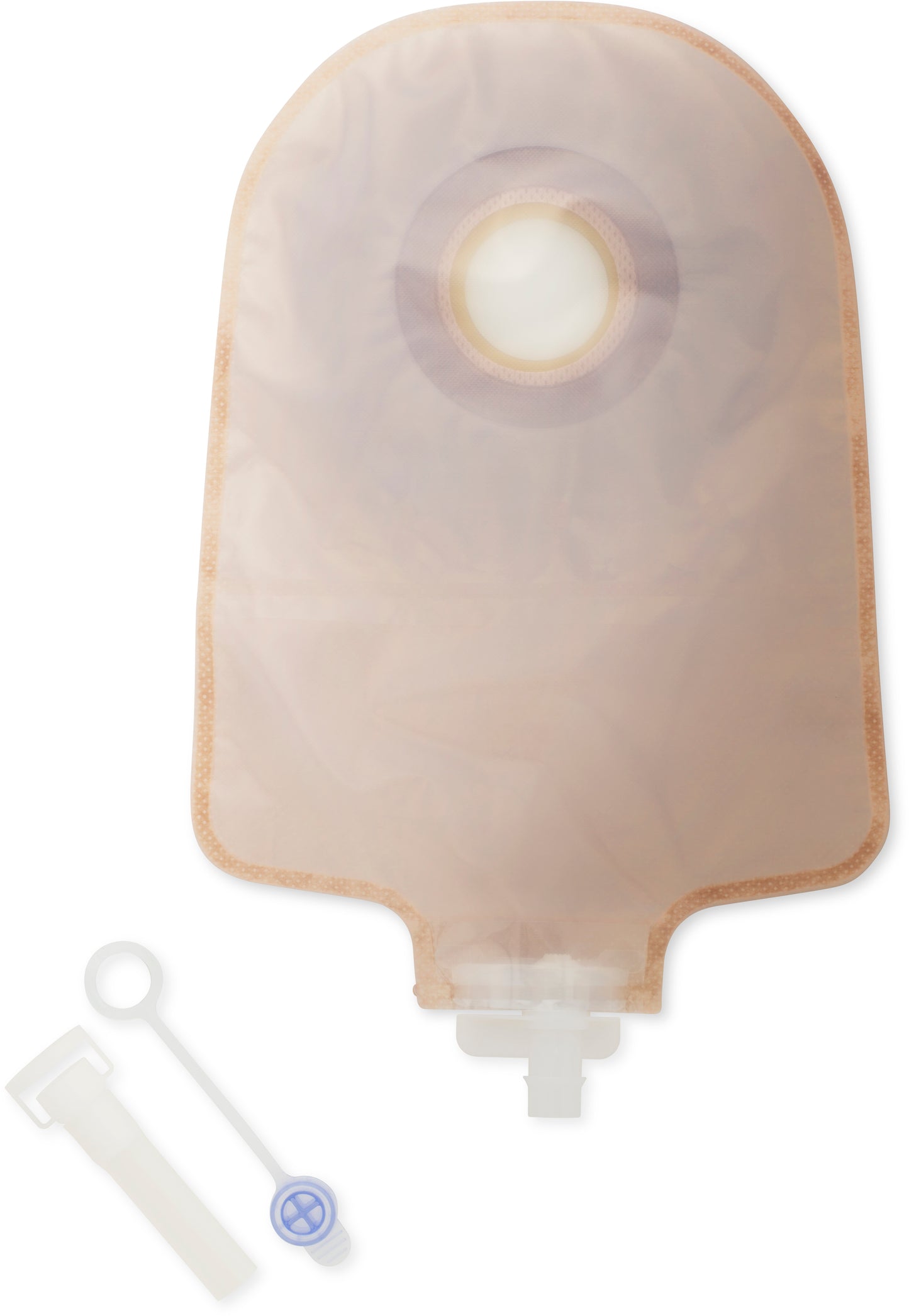 SAC UNE PIÈCE D'UROSTOMIE 9'' FLEXTEND PLAT TRANSPARENT PRÉCOUPÉ 19MM HOLLISTER #8467