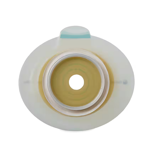 SenSura® Mio Click, Système 2 pièces, Champ protecteur avec œillets pour ceinture, À découper (15-30mm), Convexité légère, (50mm) Rouge Coloplast #16911