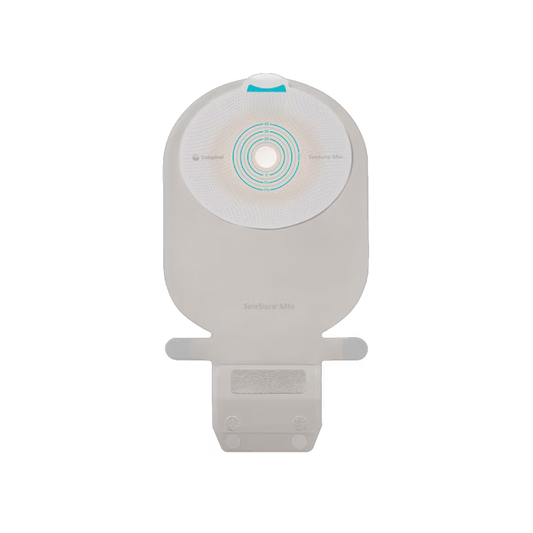 SenSura® Mio, Système 1 pièce, Sac post-opératoire (680ml), À découper (10-70mm), Transparent, Stérile Coloplast #18680
