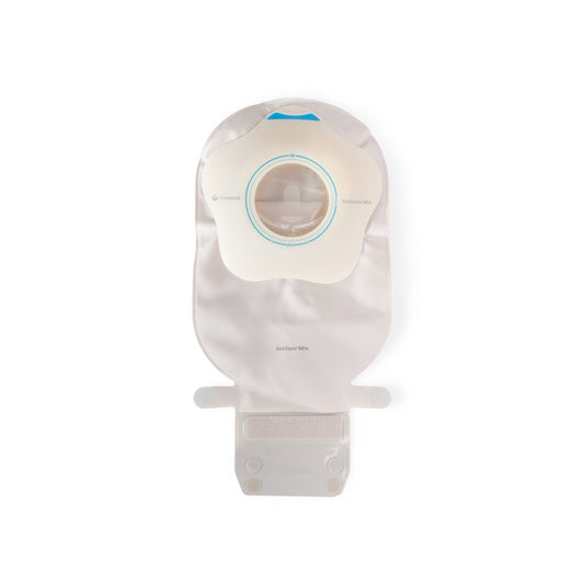 SenSura® Mio, Système 1 pièce, Sac vidable avec Easiclose™ WIDE-Outlet, Maxi (28cm), Précoupé (50-60mm), Concave, Opaque avec fenêtre d'inspection Coloplast #18333