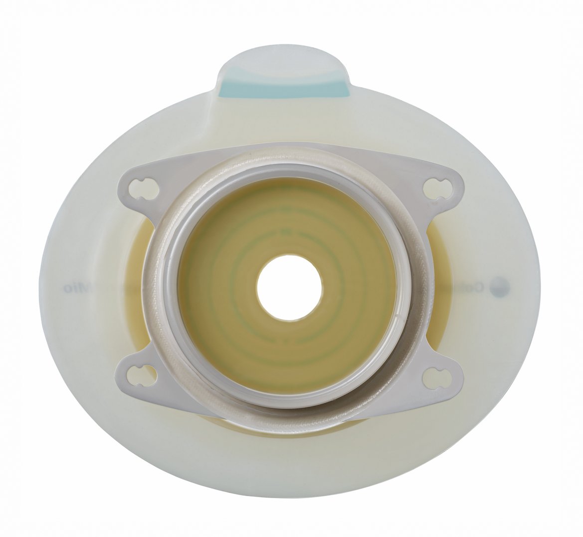 SenSura® Mio Click, Système 2 pièces, Champ protecteur avec œillets pour ceinture, Précoupé (28mm), Non convexe, (40mm) Vert