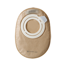 SenSura® Mio, Système 1 pièce, Sac d'urostomie, Maxi (28cm), Précoupé (25mm), Convexité légère, Opaque