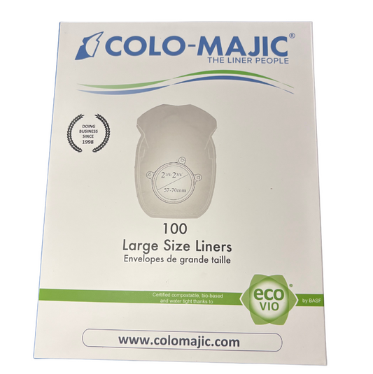 Colo-Majic liner médium sacs jetables pour poches de stomie