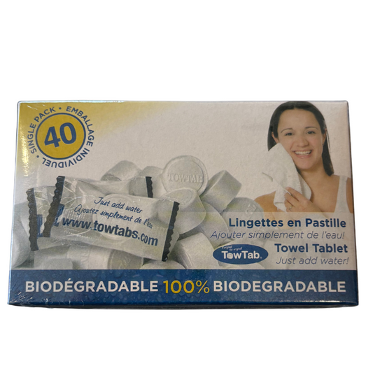 TowTab 40 lingettes en pastille.