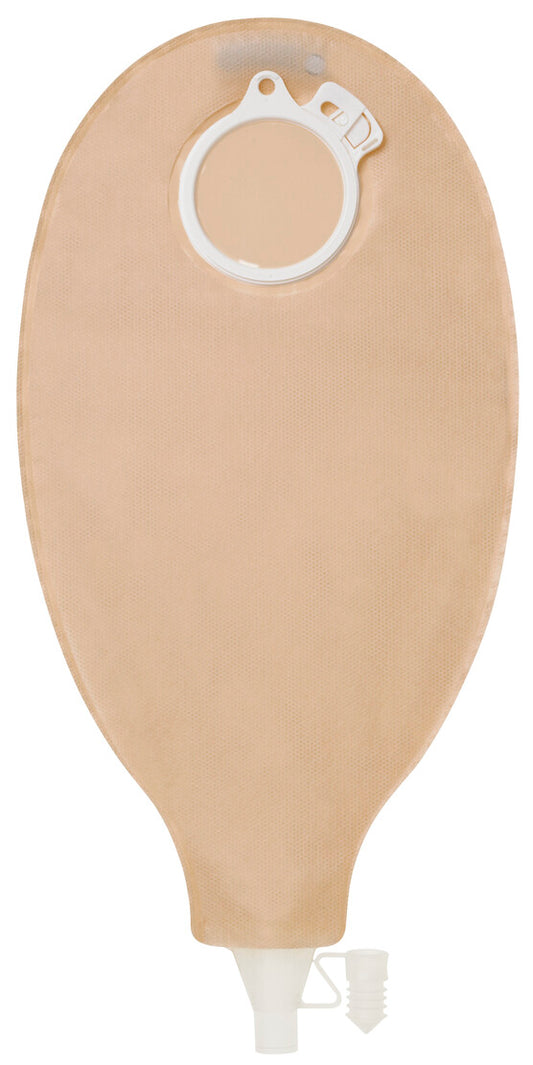 SenSura® Click, Système 2 pièces, Sac à haut débit (1160ml), Transparent, (40mm) Vert