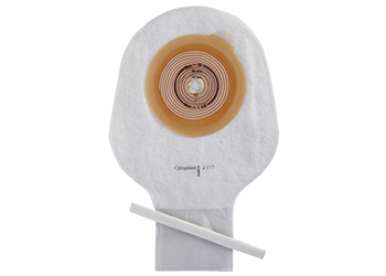Assura®, Système 1 pièce, Sac vidable, Pédiatrique (15cm), À découper (10-35mm), Non convexe, Transparent