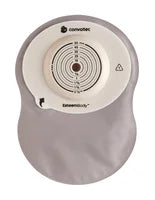 Esteem Body™ Sac fermé, opaque avec fenêtre et filtre, Stomahesive® modifié, à découper, profondeur de convexité 7mm, emplacement de la tension 60mm, zone de découpe 10-55mm