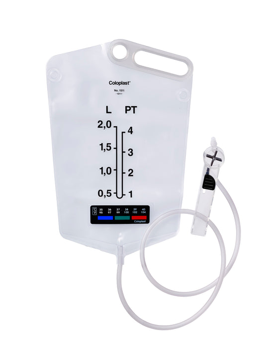 Assura®, Ensemble d'irrigation, Comprend: 1 poche à eau/régulateur et 1 cône
