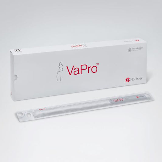 CATHÉTHERS INTERMITTENTS HYDROPHILES VAPRO COUDÉ 12FR 40CM HOLLISTER #73124