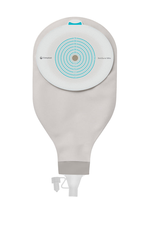 SenSura® Mio, Système 1 pièce, Sac post-opératoire (725ml), À découper (10-100mm), Transparent, Non stérile