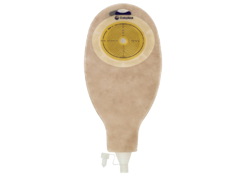 SenSura®, Système 1 pièce, Sac vidable haut débit (630ml) post-op, À découper (10-76mm), Non stérile