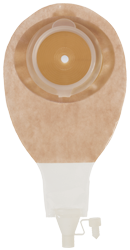 SenSura®, Système 1 pièce, Sac vidable Post-Op (725ml), À découper (10-100mm), Grandeur fenêtre (100mm), Non stérile