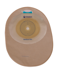 SenSura®, Système 1 pièce, Sac fermé, Maxi (22cm), À découper (15-43mm), Convexité légère, Transparent