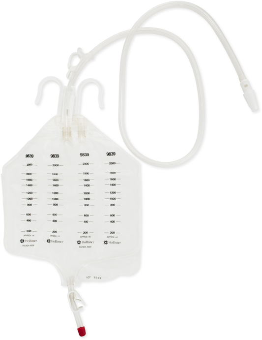 SAC COLLECTION URIN DE LIT STERILE 2000 ML