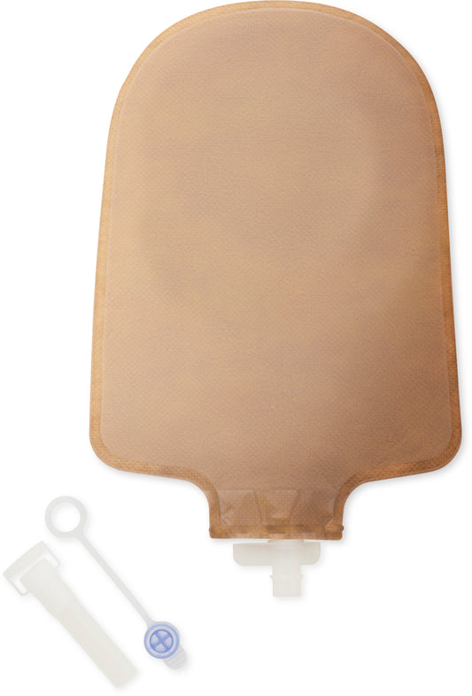 SAC UNE PIÈCE D'UROSTOMIE 9'' FLEXTEND PLAT BEIGE PRÉCOUPÉ À 44MM HOLLISTER #8449