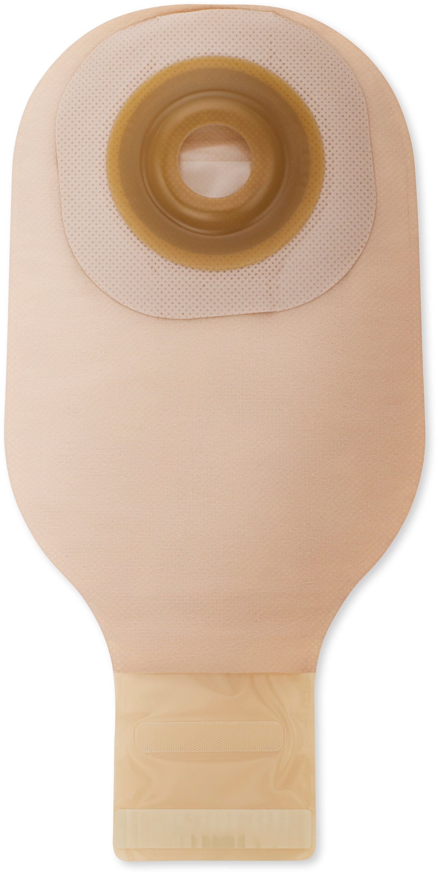SAC UNE PIÈCE PREMIER 12'' FLEXTEND CONVEXITÉ SOUPLE BEIGE AVEC FENÊTRE D'OBSERVATION, PRÉCOUPÉ À 38MM HOLLISTER #8665